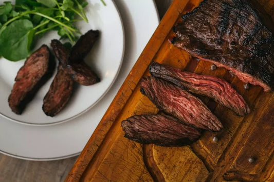 Marinated Steak with Watercress