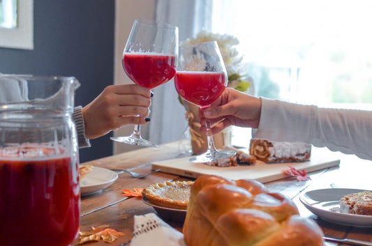 Cranberry and Ginger Beer Sweet Holiday Cocktail Recipe