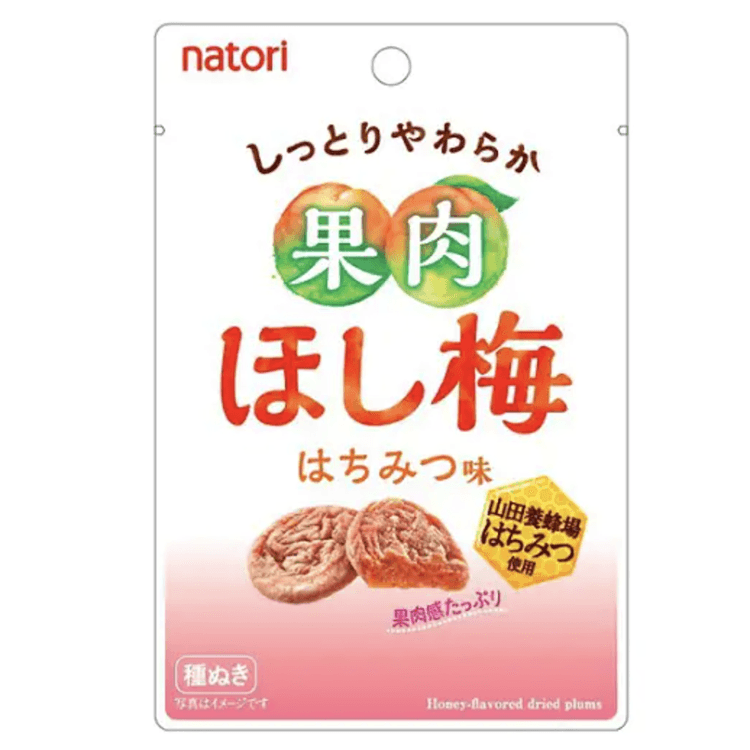 Natori flesh umeboshi, Dry fruit, honey flavored (Japan)