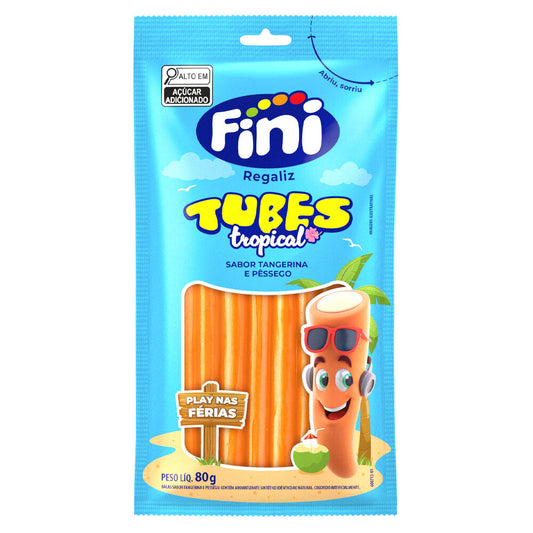 Fini Tubes Tropical, Peach & Tangerine (Brazil)