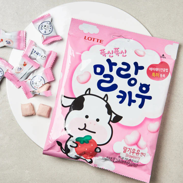 Lotte Soft Malang, Strawberry Milk (Korea)