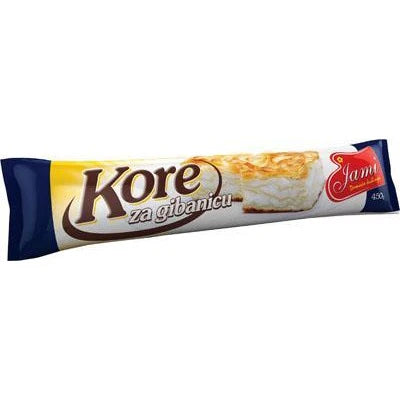 Jami Phyllo Sheets (Kora for Gibanica) - 450g Packages x 12 Pack (Bosnia)