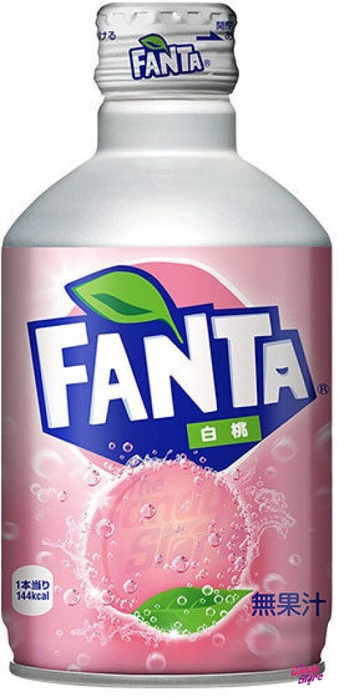 Fanta Soda, White Peach (Japan)