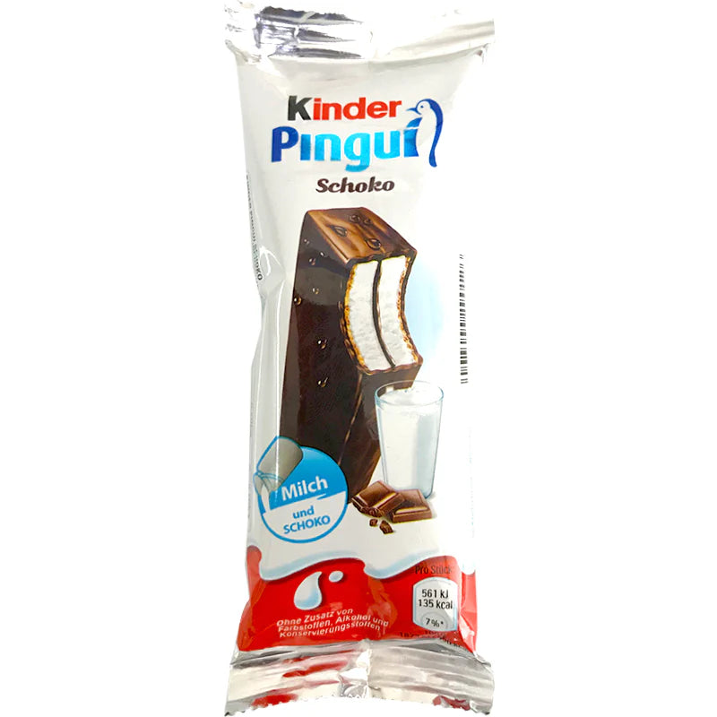 Ferrero Kinder Pingui - 1.1oz Bars x 30 pack (Germany)
