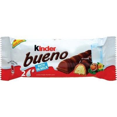 Ferrero Kinder Bueno - 1.5oz Bars x 30 Pack (Germany)