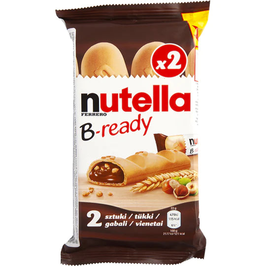 Ferrero Nutella B-Ready Wafer, 44g (Germany)