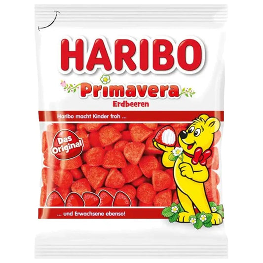 Haribo Primavera Erdbeeren Gummies, 175g (Germany)