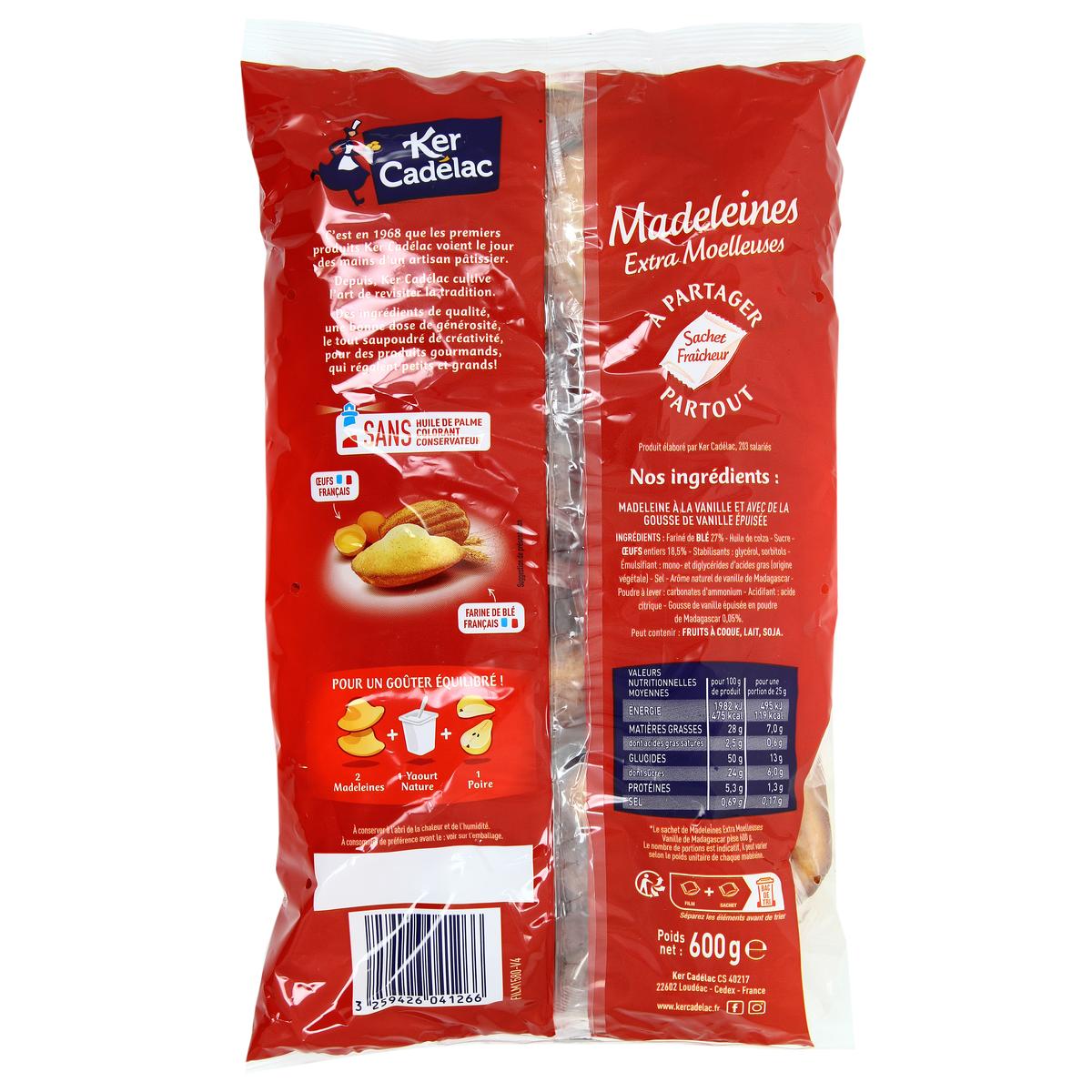 Ker Cadela Madeleines, Vanilla (France)