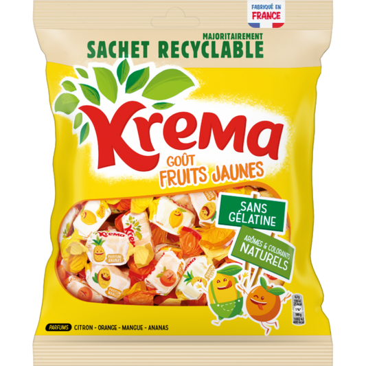 Krema BonBon, Yellow fruit flaored (France)