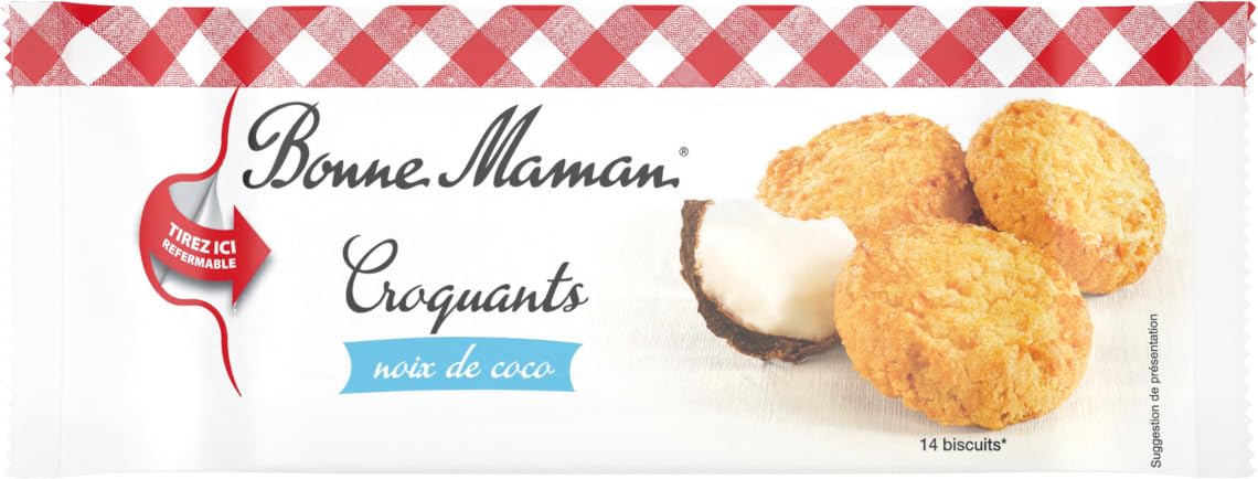 Bonne Maman Cookies, Coconut Croquants (France)