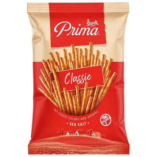 Stark Prima Peanut Filled Pretzel Sticks, 95g (Serbia)