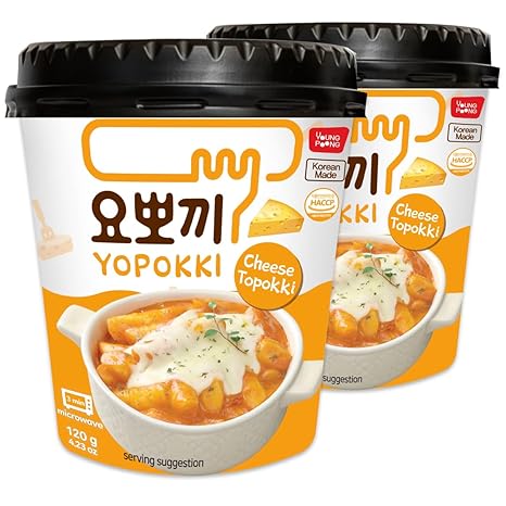 Yopokki Tteokbokki Cup, Cheese (Korea)