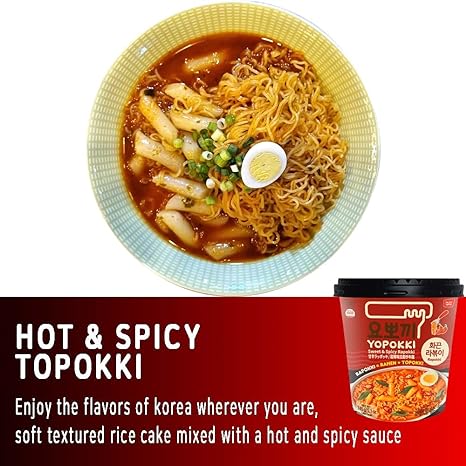 Yopokki Rabokki Cup, Hot Spicy (Korea)