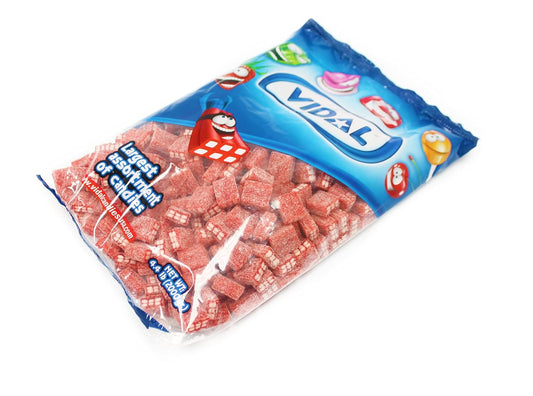 Vidal Licorice Bricks, Strawberry (Spain)