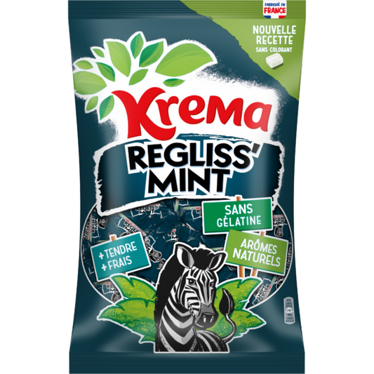 Krema Regliss Mint, Mint flavored Candy (France)