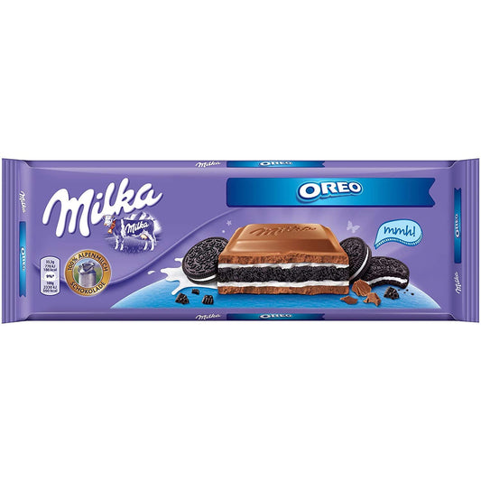 Milka Oreo Chocolate - 10.6oz Bars x 12 pack (Germany)