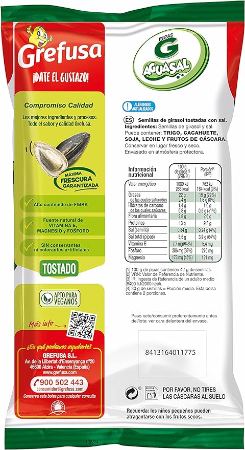 Grefusa Pipas G, Aguasal (Spain)
