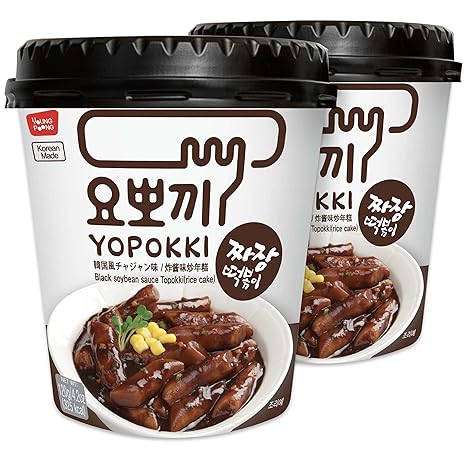 Yopokki Tteokbokki Cup, Jjajang (Korea)