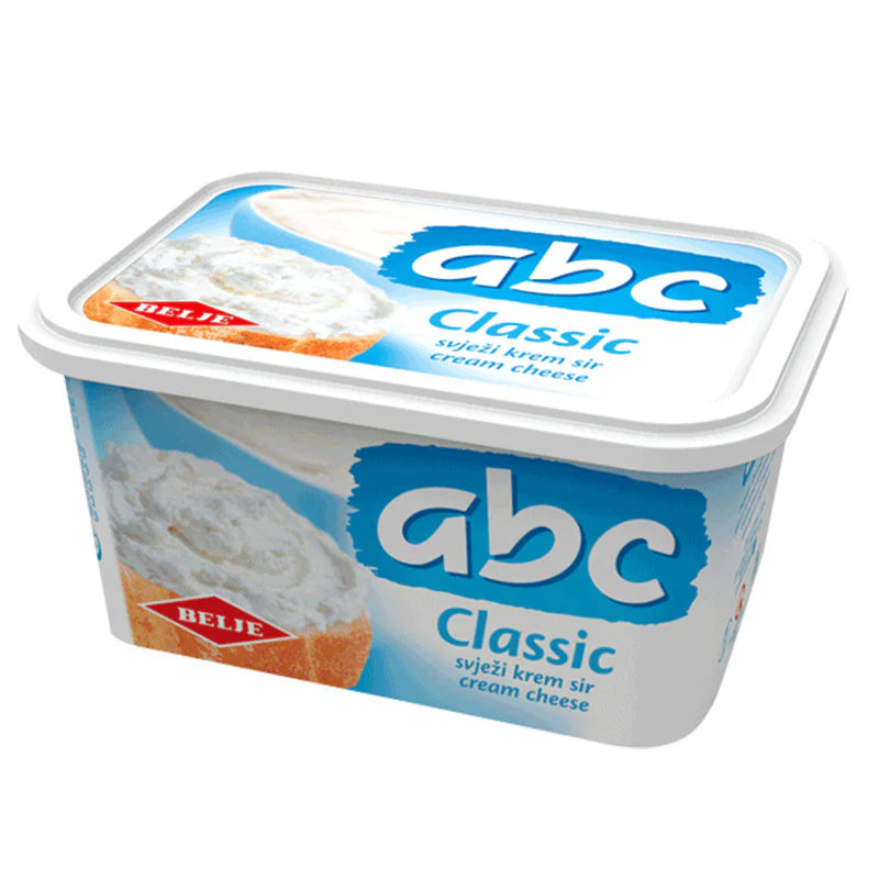 Belje ABC Cheese Spread, 7oz Tubs x 12 pack (Croatia)