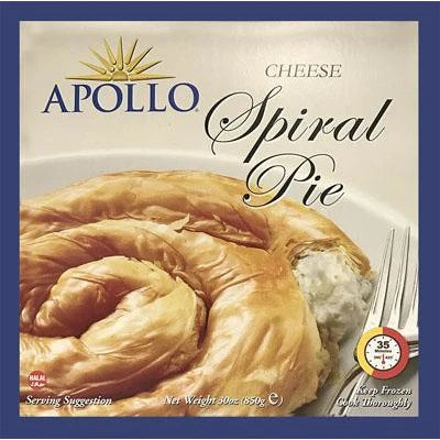 Apollo Cheese Spiral Pie, 30oz Pies x 6 pack (Greece)