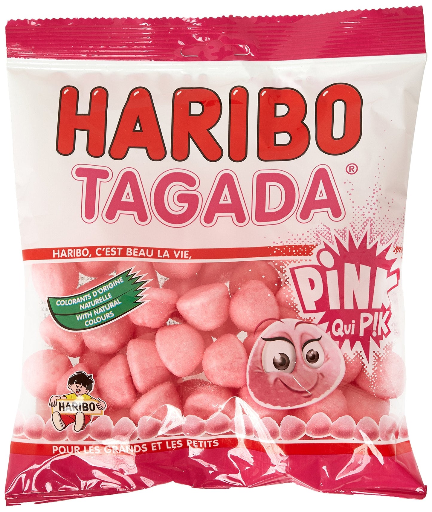 Haribo Tagada, Pink Strawberry (France)