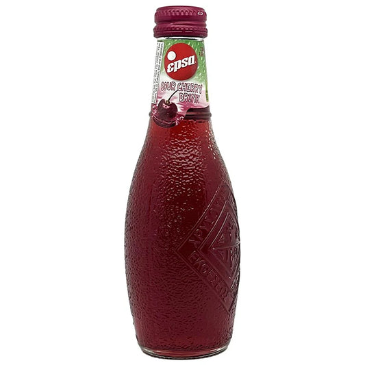 Epsa Sour Cherry - 7.8oz Bottles x 24 pack (Greece)