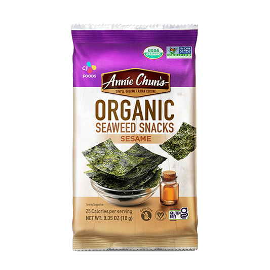 Annie Chun's Organic Sesame Seaweed Snack, 10g (Korea)