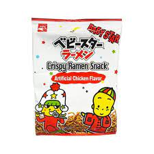 Baby Star Crispy Ramen Snack, Chicken (Japan)