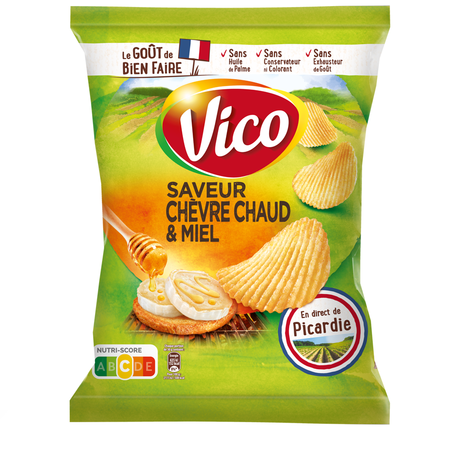 Vico Chips, Goat Cheese and Honey (France)