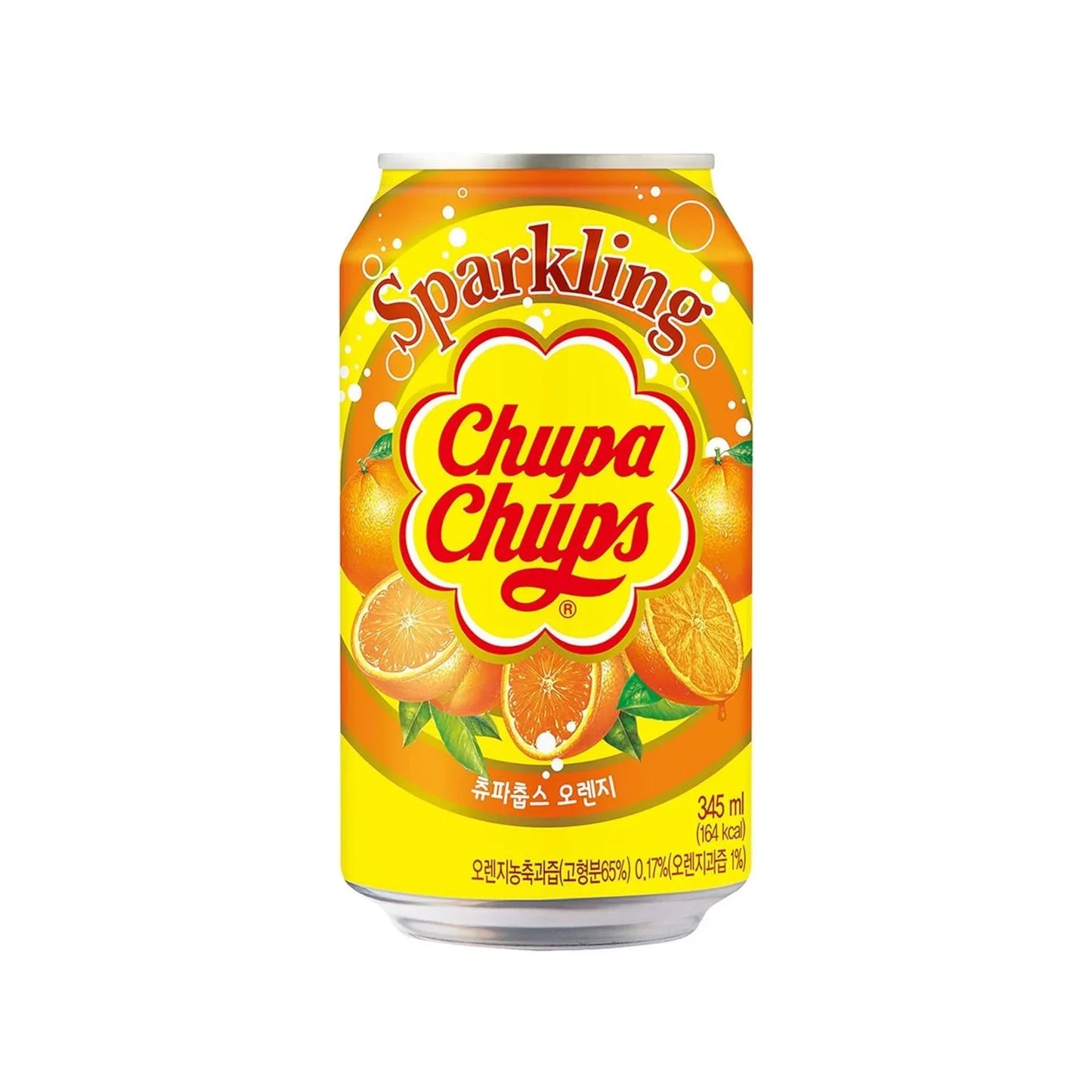 Chupa Chups Sparkling Drink, Orange (Korea)