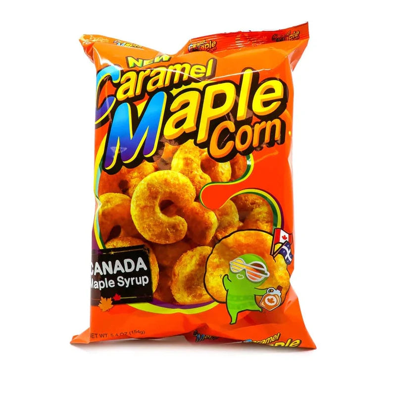 Crown Corn Chips, Maple Corn (Korea)
