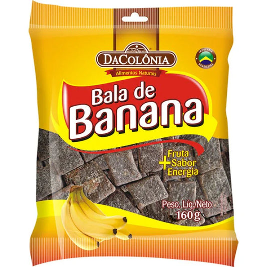 DaColonia Bala de Banana, Banana candy, sweet (Brazil)