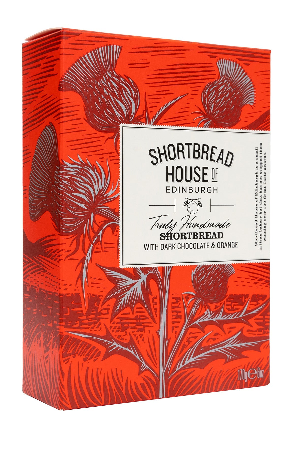 Shortbread Fingers Box - Dark Chocolate Chip & Orange