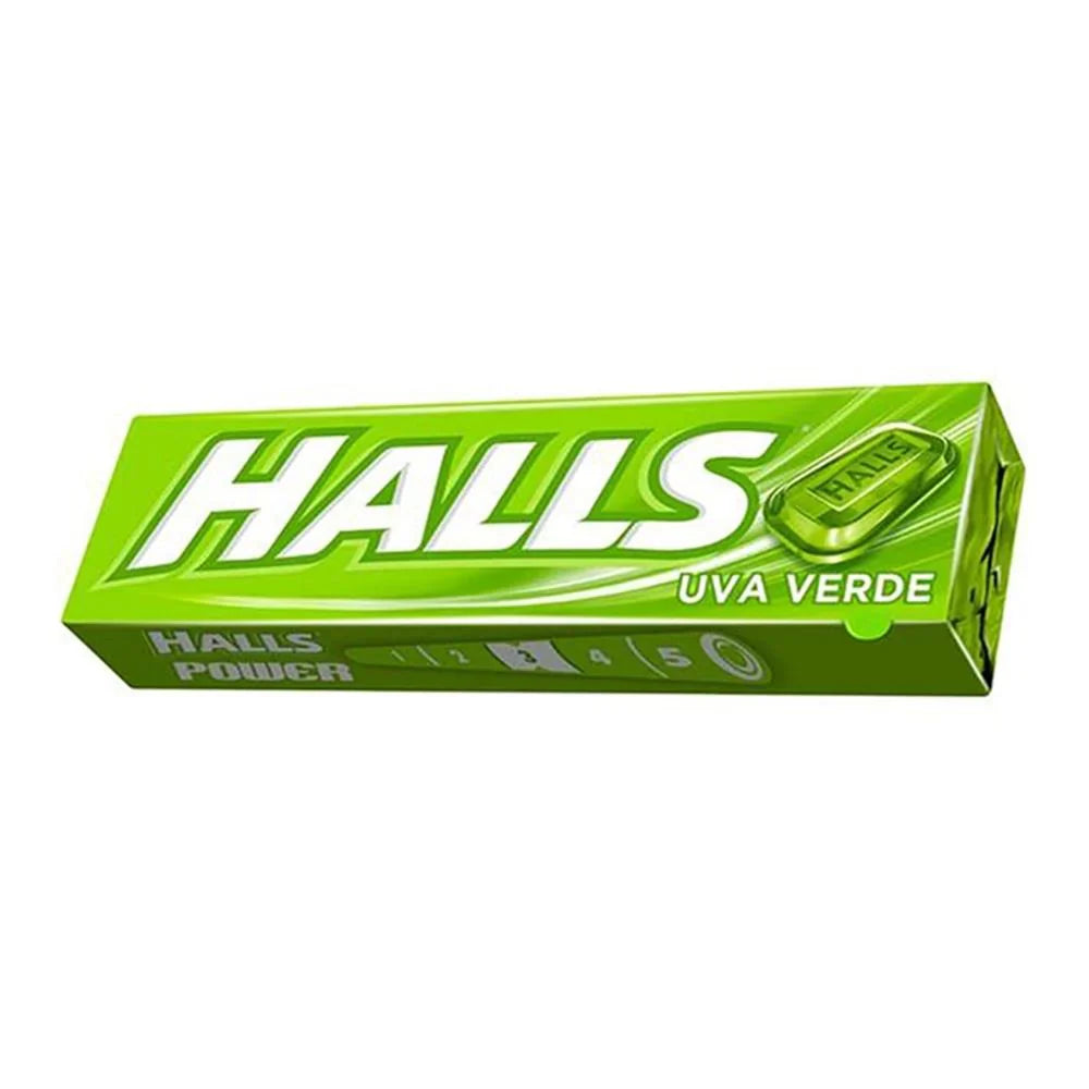 Halls uva verde, green grape (Brazil)