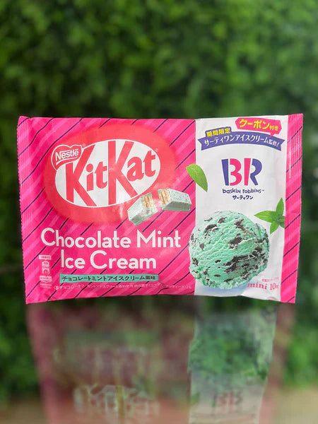 Nestle KitKat, Chocolate Mint Ice Cream (Japan)