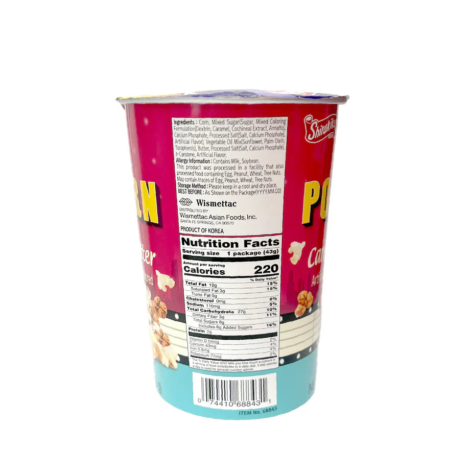 SHIRAKIKU Popcorn, Caramel & Butter (Japan)