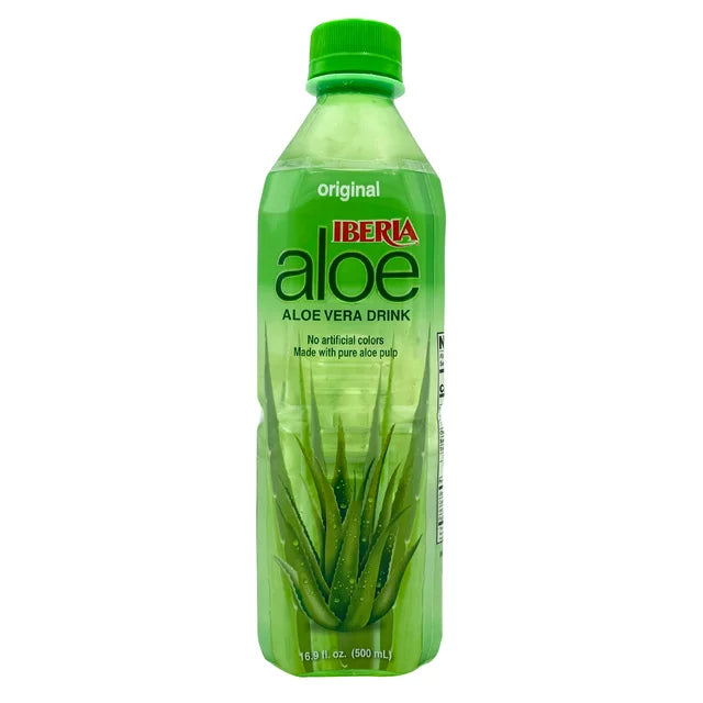 Iberia Original Aloe Vera Drink, 16.9 oz (Taiwan)