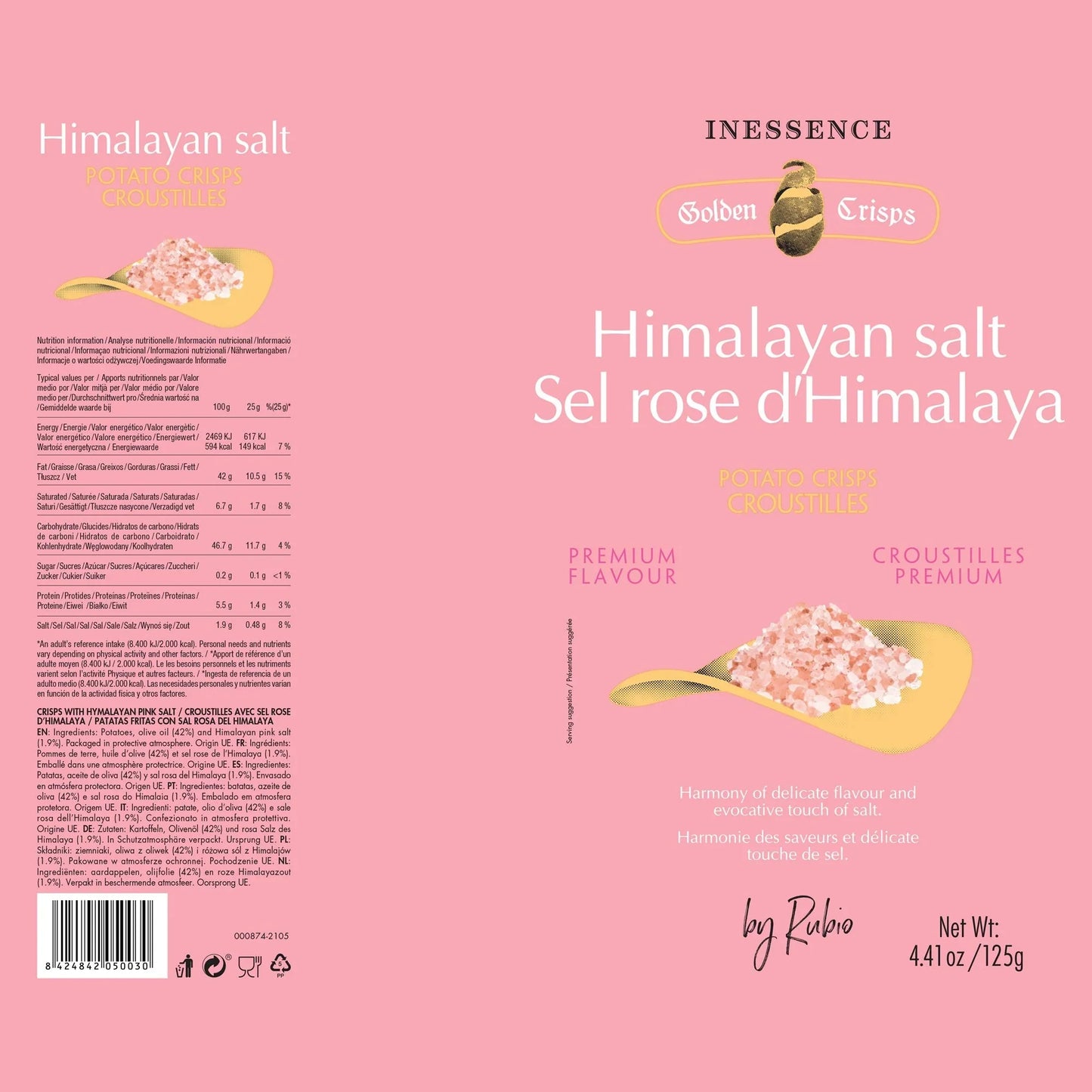 Rubio Chips, Himalayan Salt (Spain)