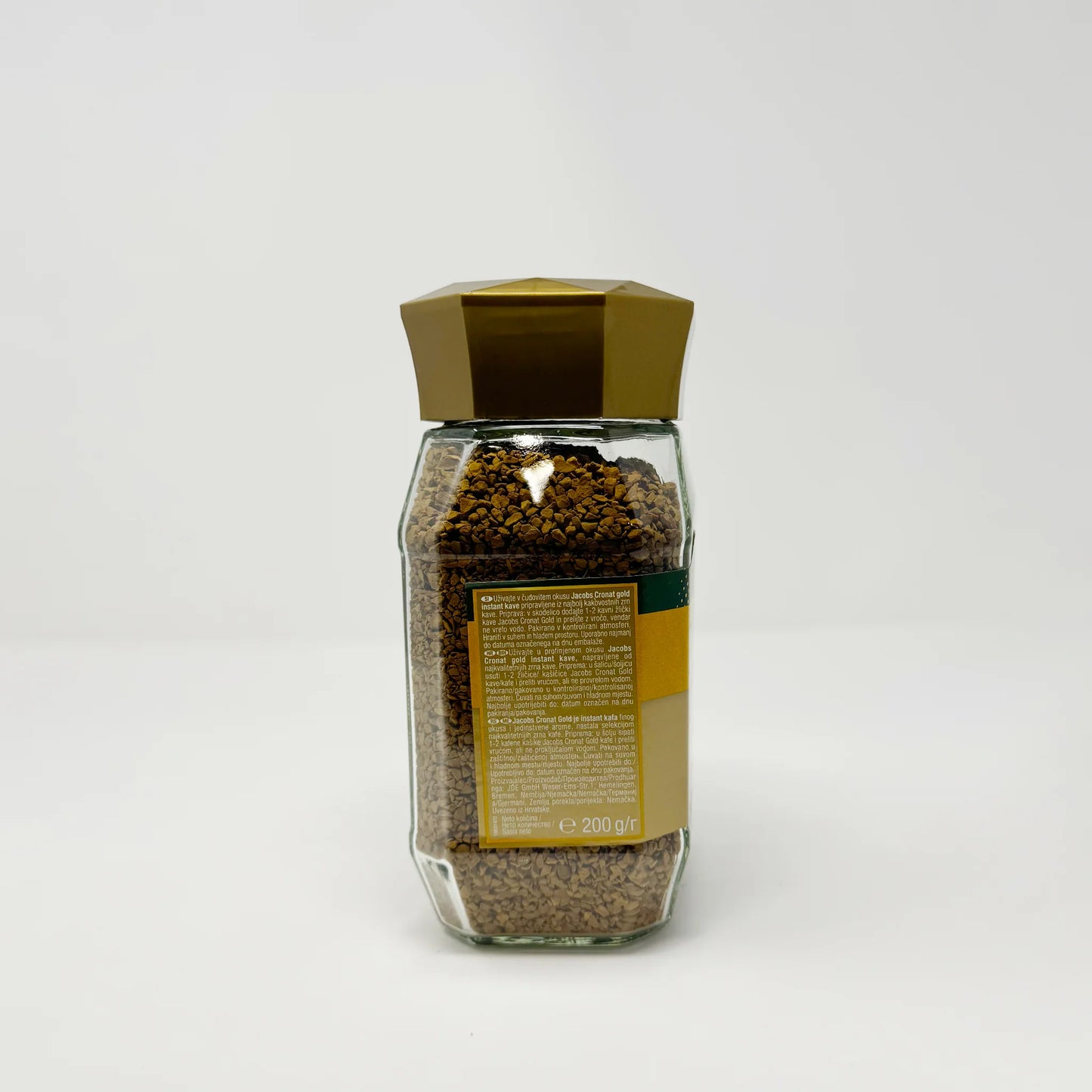 Jacobs Cronat Gold Coffee - 7.1oz Jars x 6 pack (Germany)