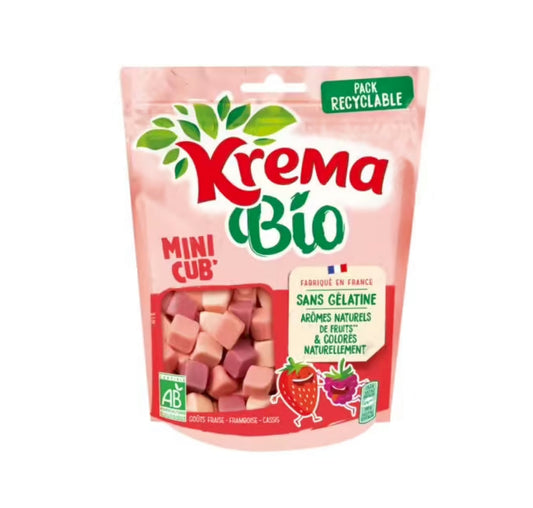 Krema Mini Cub, Red Fruit Flavored candy (France)