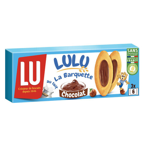 Lu Lulu, Cracker Biscuits, chocolate (France)