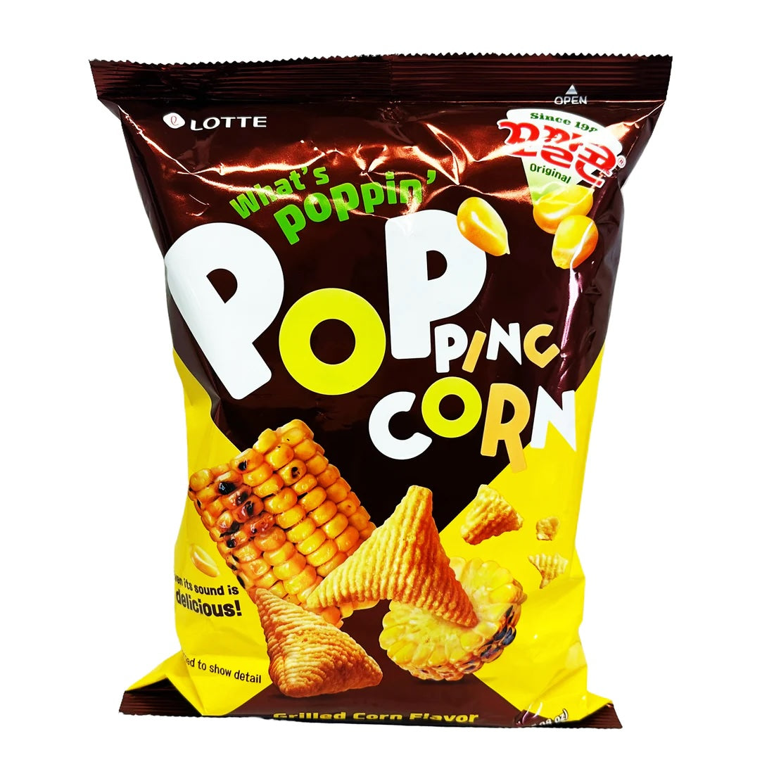 Lotte Popping Corn, Grilled Corn (Korea)