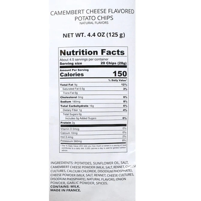 Brets Chips, Camembert (France)