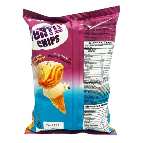 Orion Turtle Chips, Sweet Vanilla (Korea)