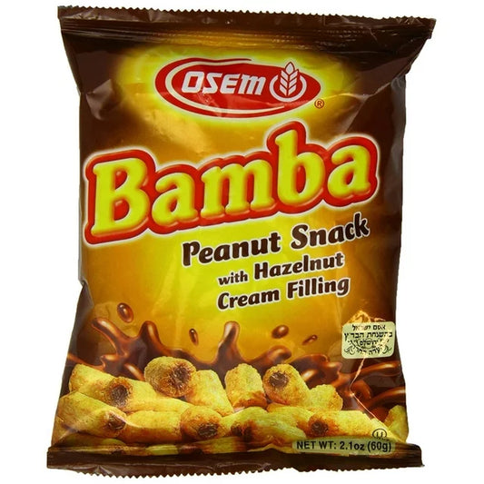 Osem Bamba Hazelnut Cream, 2.1 oz (Israel)