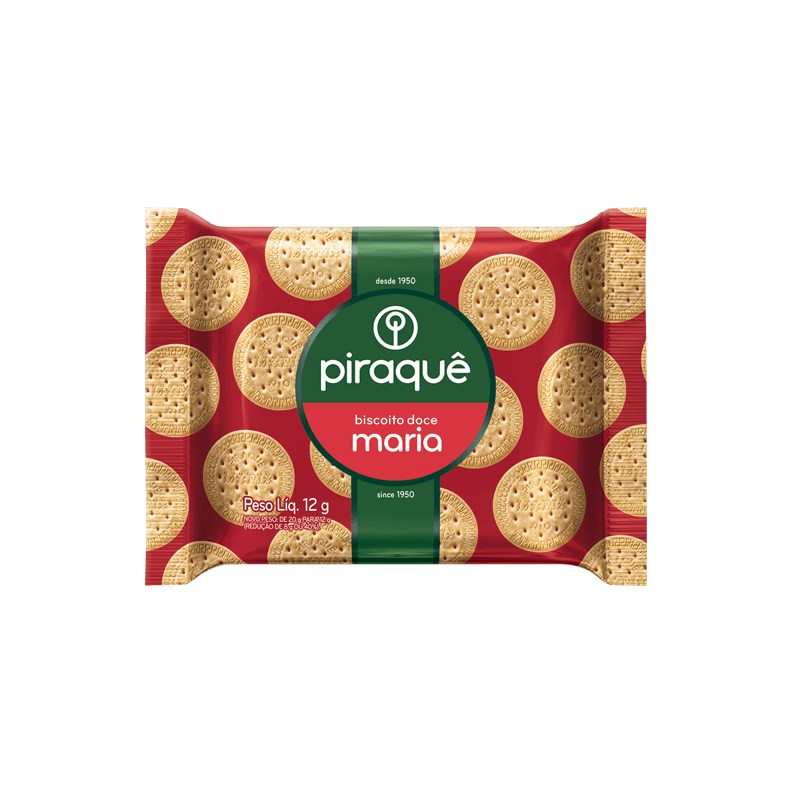 Piraquê Maria Biscuits , Traditional Plain (Brazil)