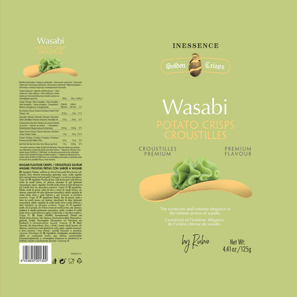Rubio Chips, Wasabi (Spain)