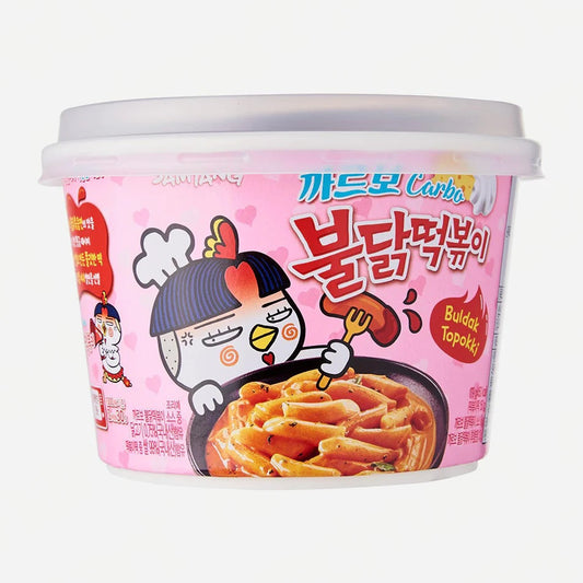 Samyang Buldak Tteokbokki, Carbona (Korea)