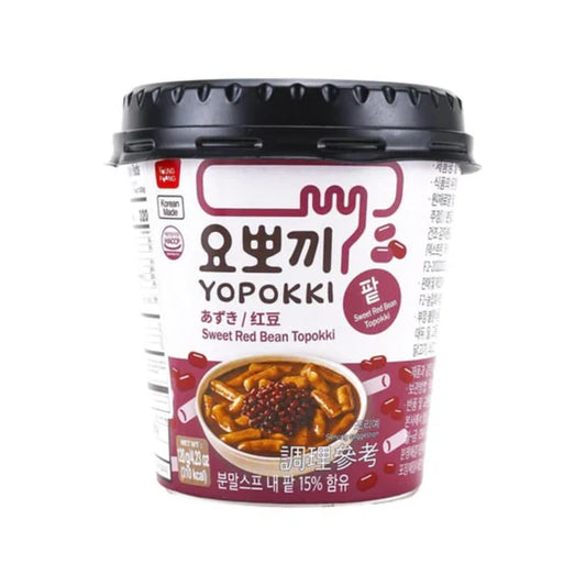 Yopokki Tteokbokki Cup, Red Bean (Korea)