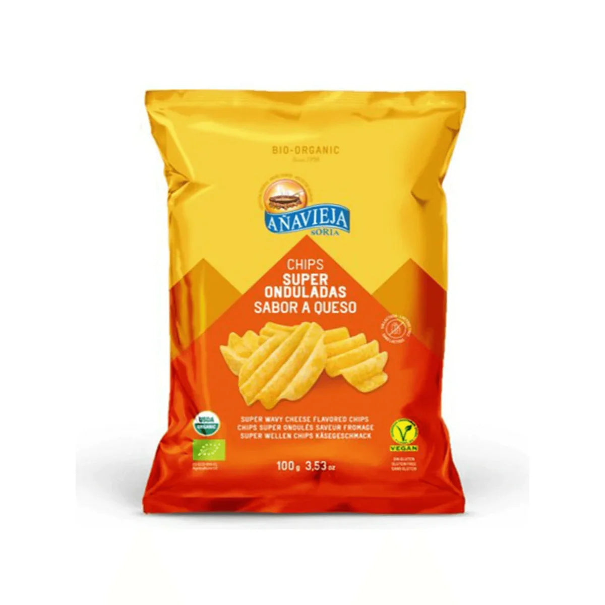 Añavieja Potato Chips, Cheese (Spain)